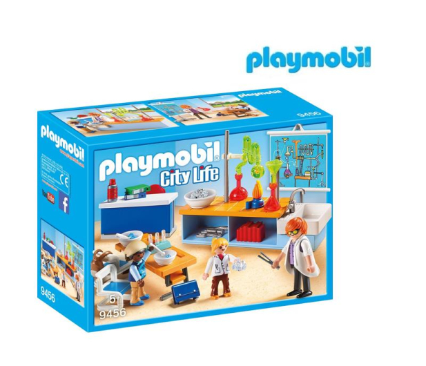 PLAYMOBIL Sala do lekcji chemii - 467423 - zdjęcie